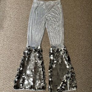 3/$24 Women’s Shiny Sequin Bellbottom Costume Pants